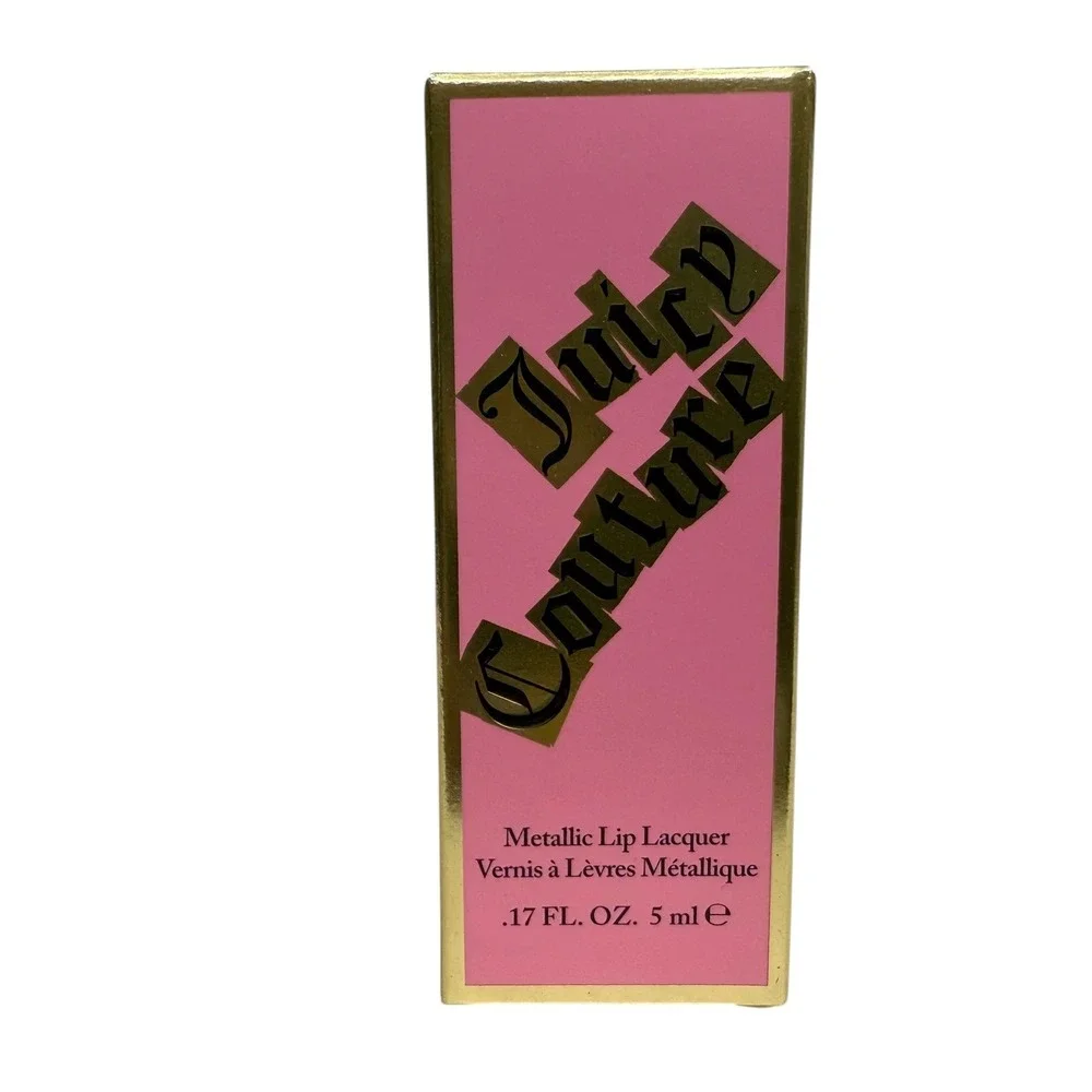 Juicy Couture Womens Metallic Lip Lacquer Femme Metale 01 .17 fl oz New